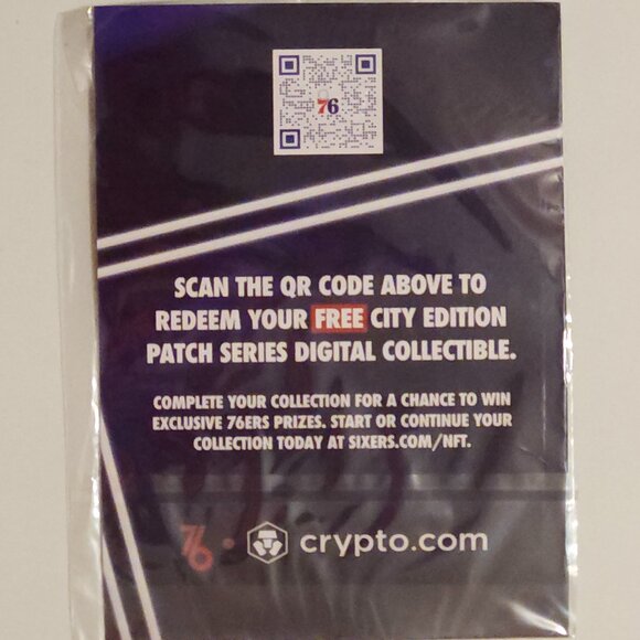 Philadelphia 76ers City Edition Patch Brotherly Love 2023-24 - Picture 2 of 3